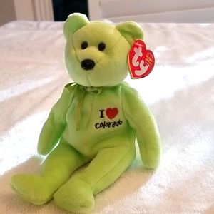 Type Beanie Baby- Colorado the Bear